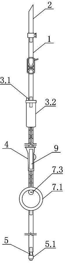 用于测量中心静脉压的输液器的制作方法