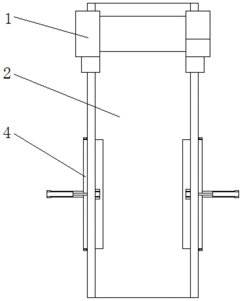 一种刨槽设备的工件自动压料系统的制作方法