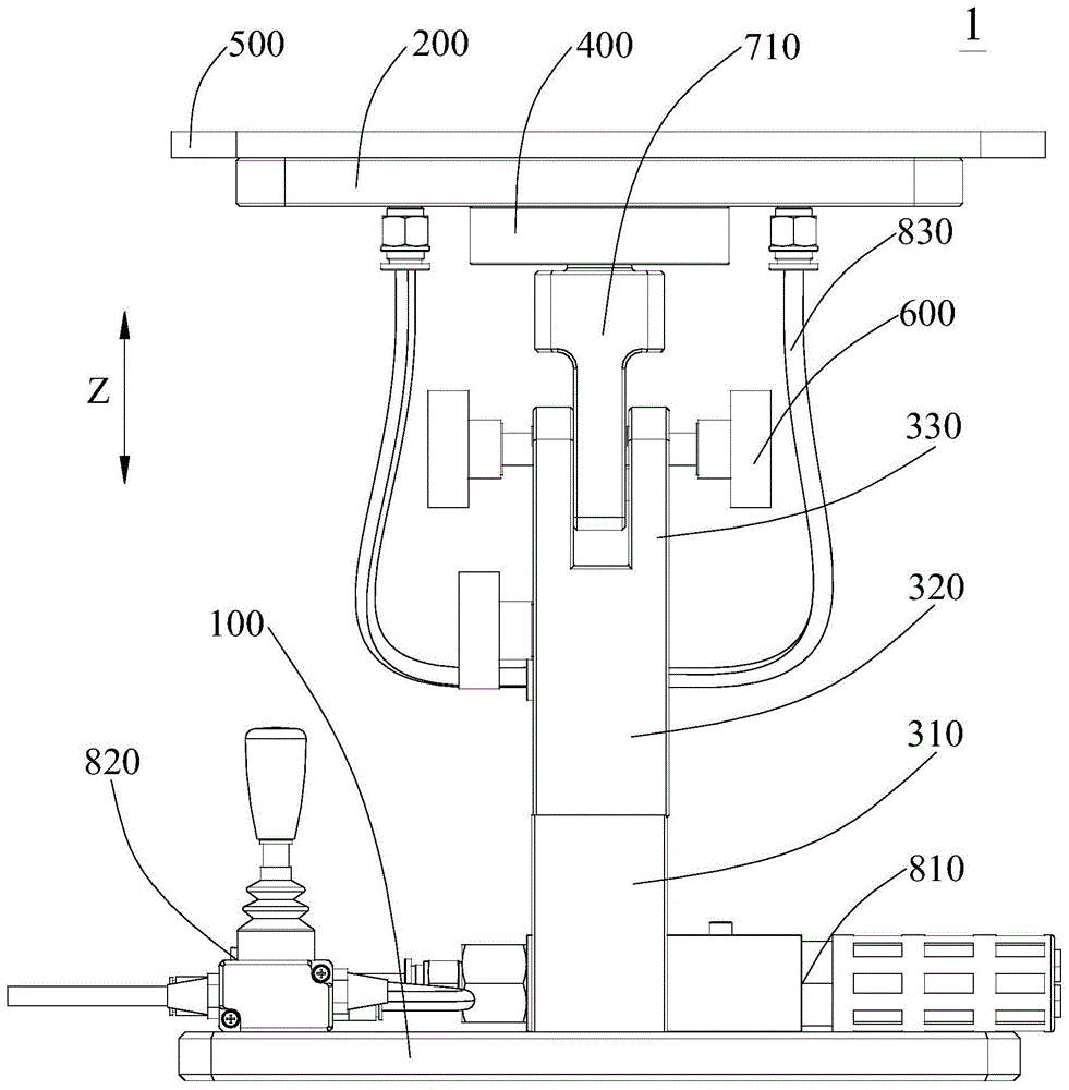 支承机构的制作方法