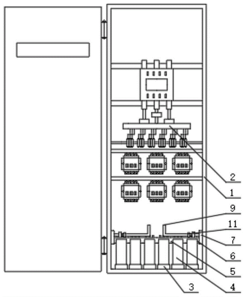 一种电气用低压动态补偿柜的制作方法