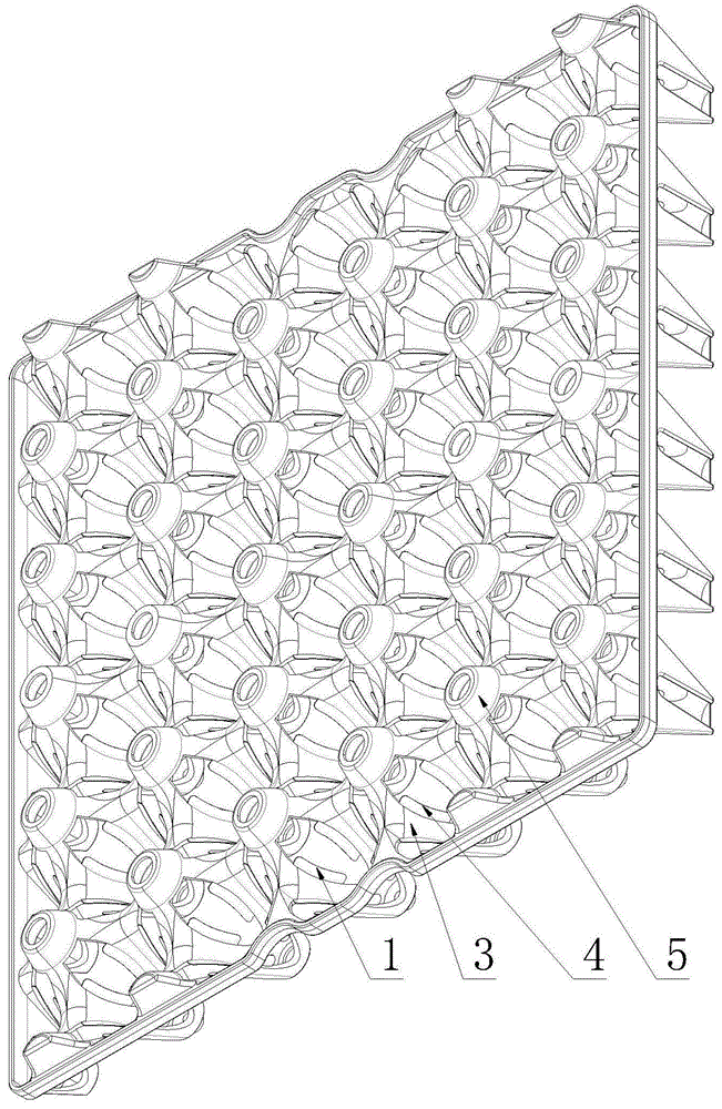 一种防破损鸡蛋托盘的制作方法