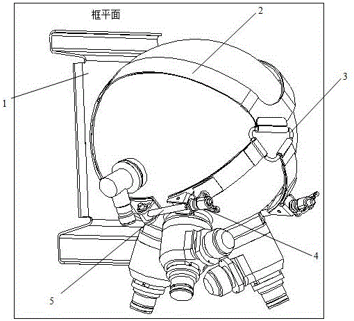 一种固定翼飞机灭火瓶安装装置的制作方法