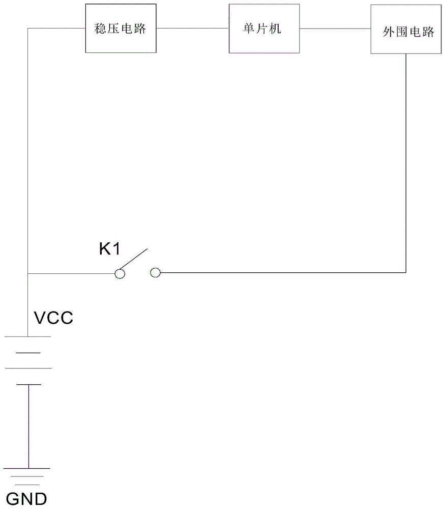 一种低功耗MCU唤醒电路的制作方法