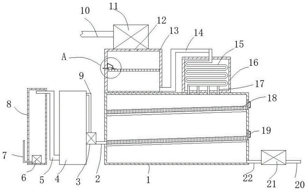 一种高炉煤气柜用油水分离器的制作方法