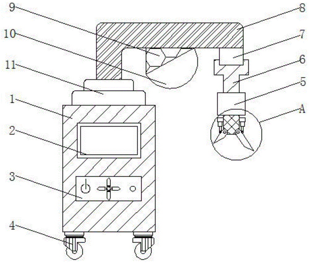 一种妇产科专用超声刀的制作方法