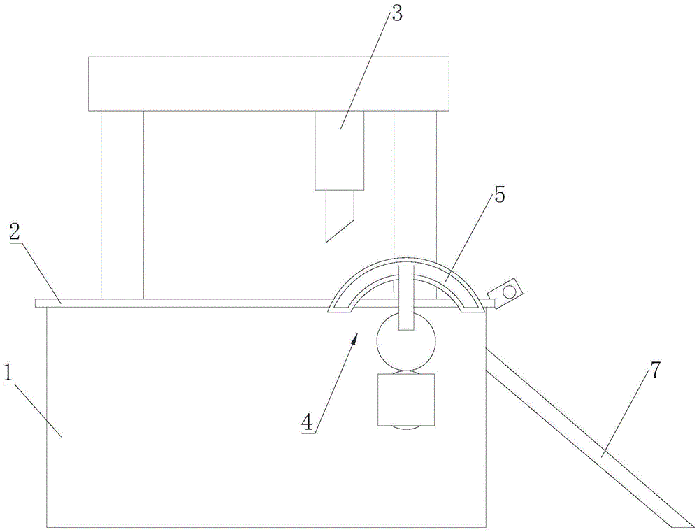 一种穿孔辊轴锻钢板材剪切机的制作方法