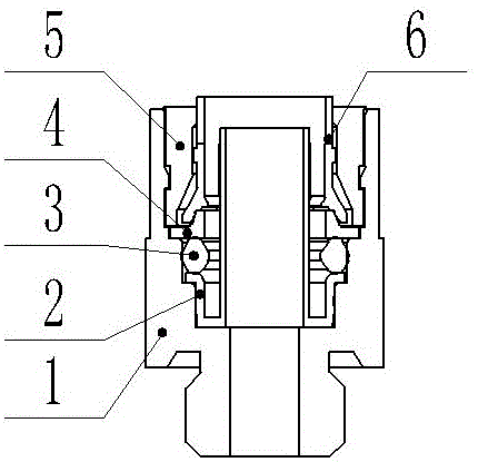 一种金属主体快插接头的制作方法