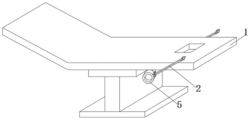 一种妇科手术介入床的制作方法