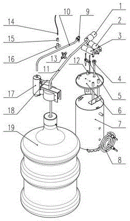 一种商用饮料机的水箱储能装置的制作方法