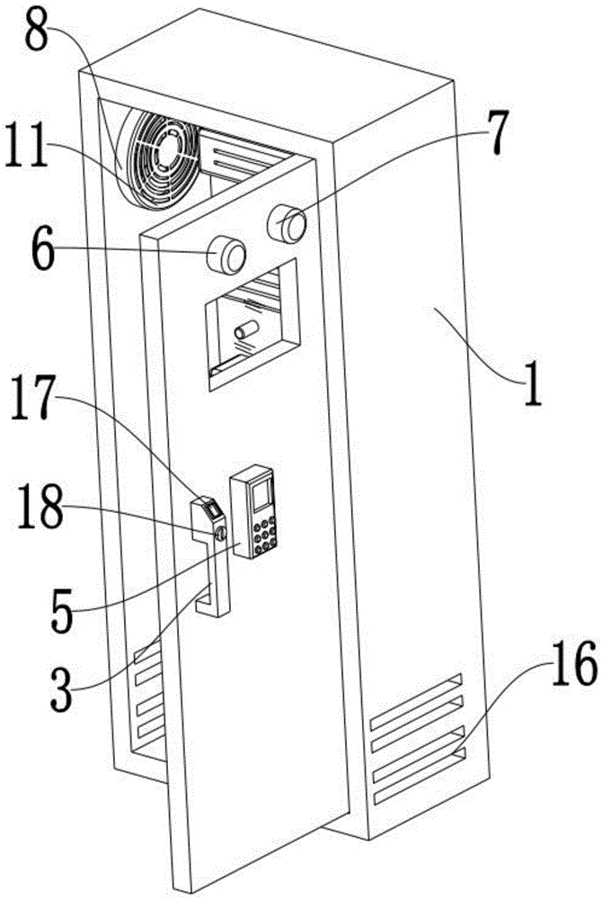 一种通信机房用电源柜的制作方法