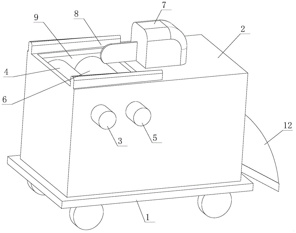 一种建筑基础工程用废弃垃圾高效处理机的制作方法