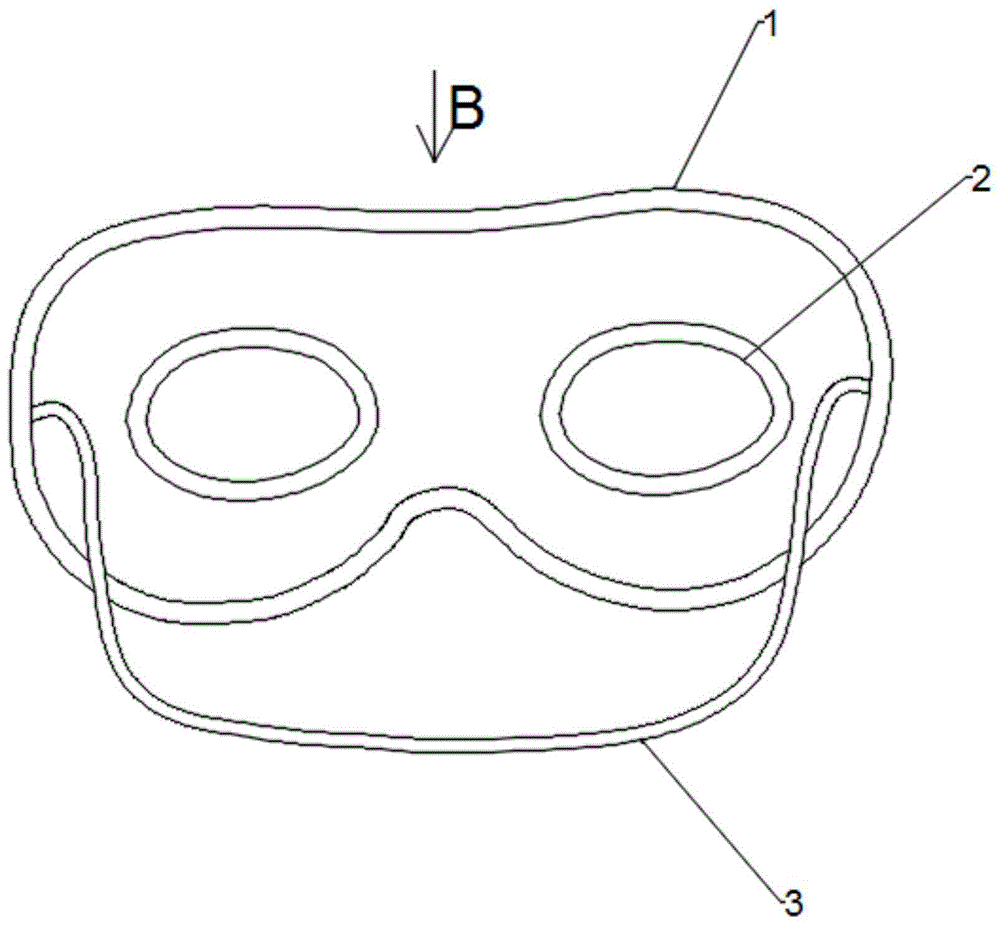 一种呼吸机眼罩的制作方法