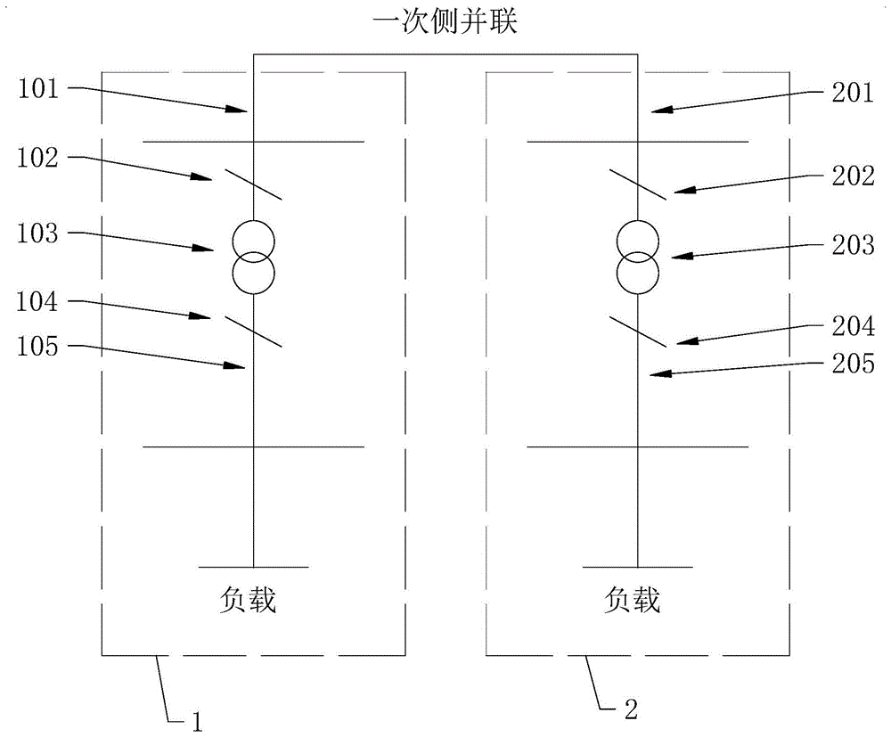 基于电流注入法的二次电压回路异常并列检测装置的制作方法