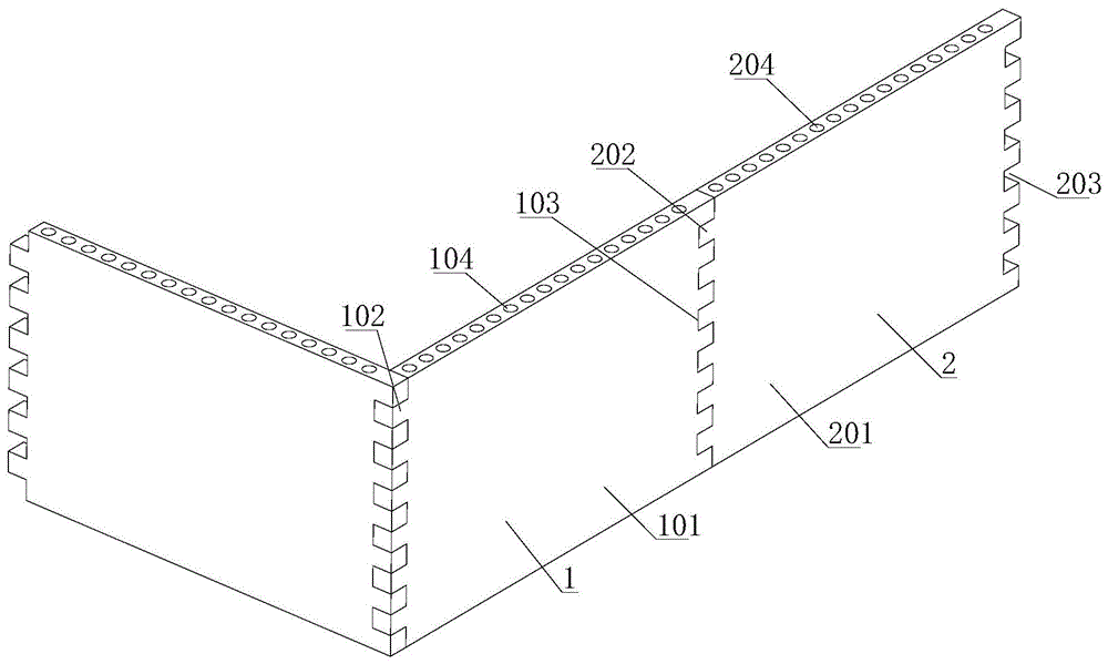 一种基于BIM的装配式建筑内墙隔板的制作方法