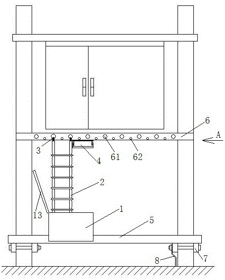 一种JP柜检修用组合式装置的制作方法