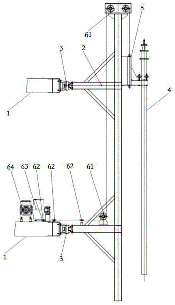 RH精炼顶吹结构及RH精炼系统的制作方法