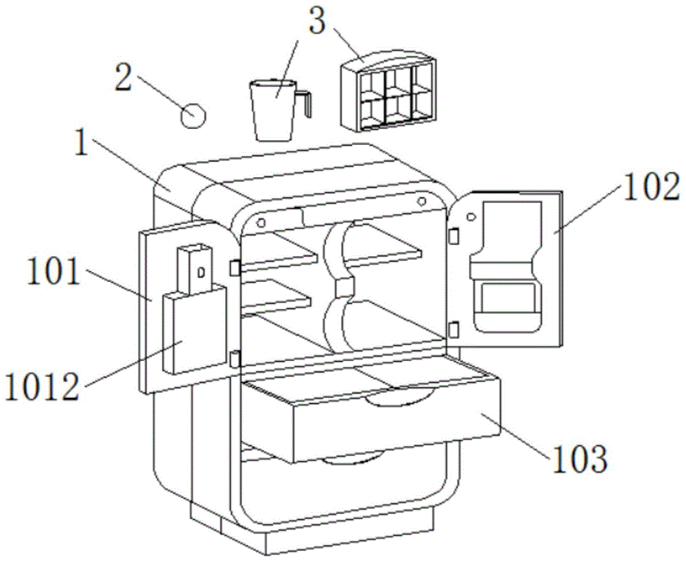 一种玩具冰箱的制作方法