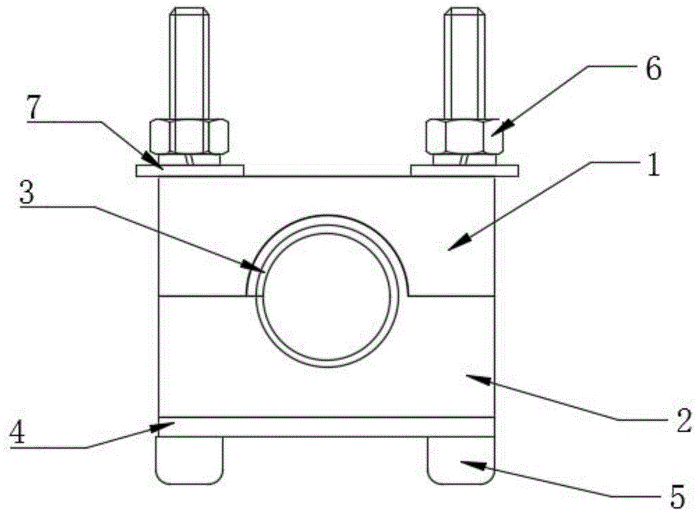 用于替换通过注塑成型的线夹的机加尼龙线夹的制作方法