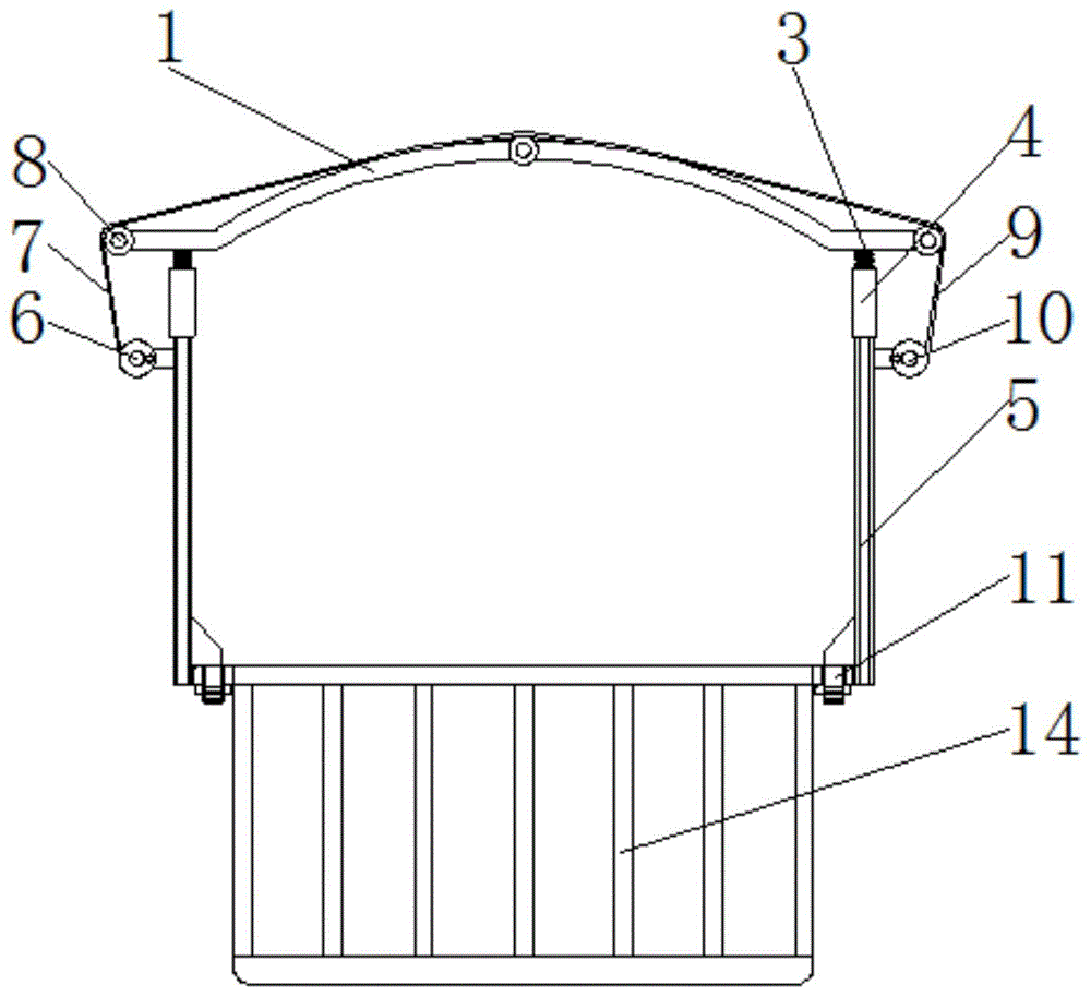 一种建筑施工用高空作业防护装置的制作方法