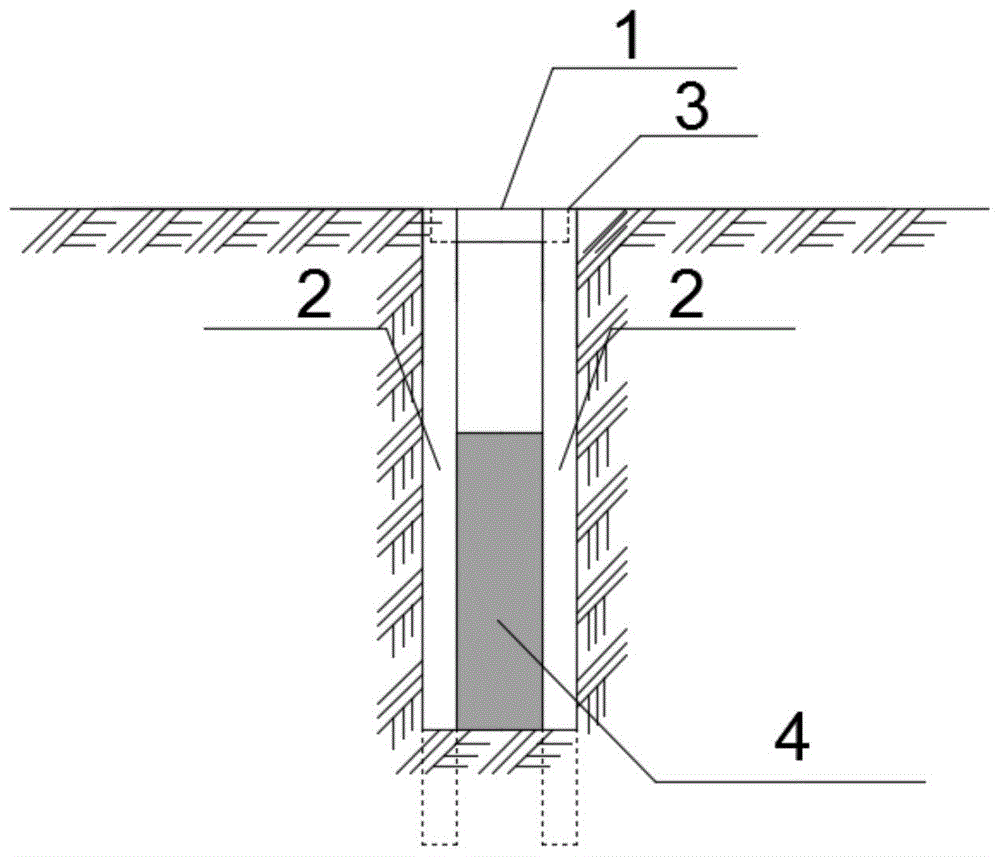 一种利用护壁泥浆的地基强夯隔振结构及方法与流程