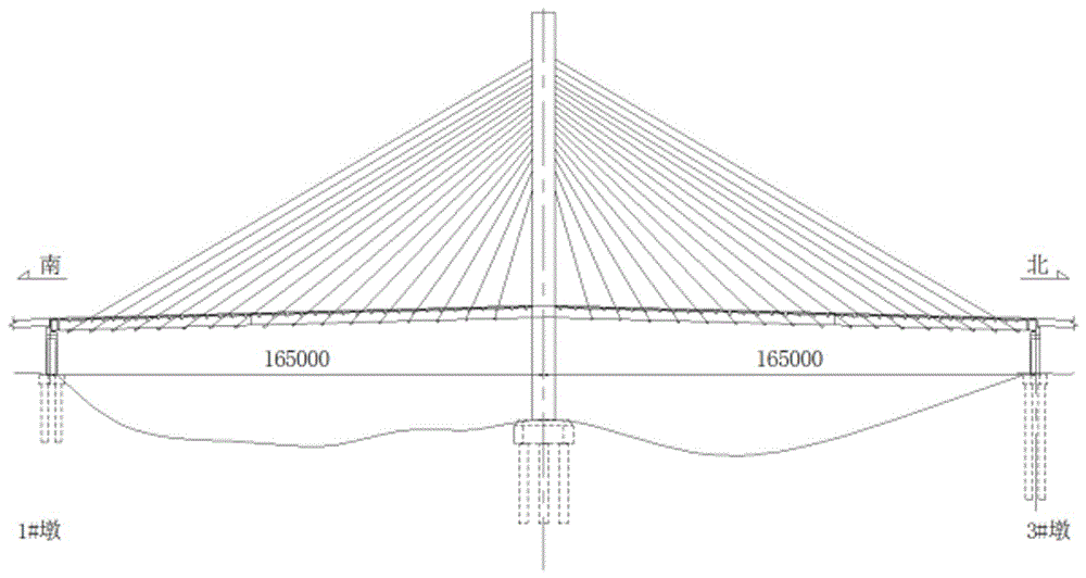 位移最优的斜拉桥悬拼施工控制方法与流程