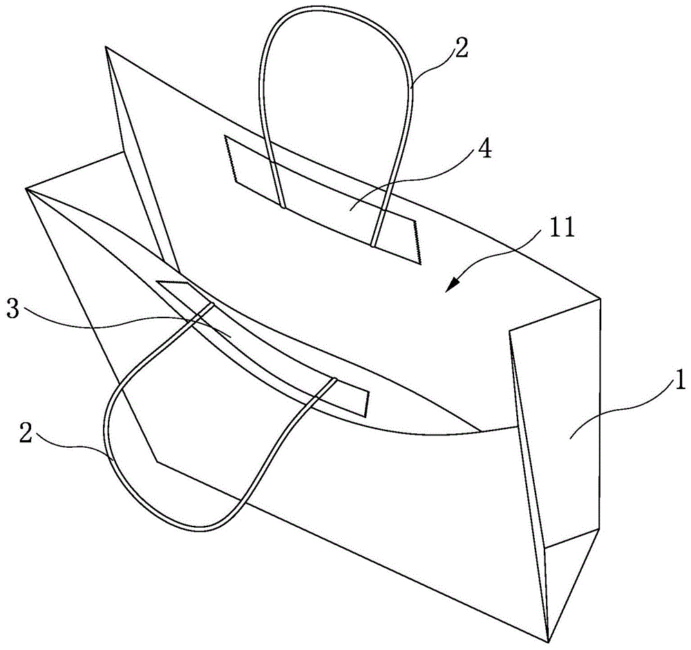 一种手提袋结构的制作方法
