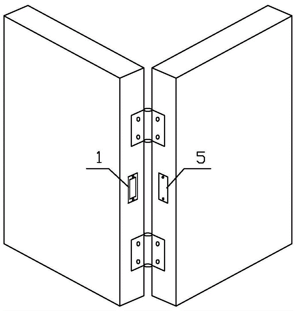 一种折叠门门吸的制作方法