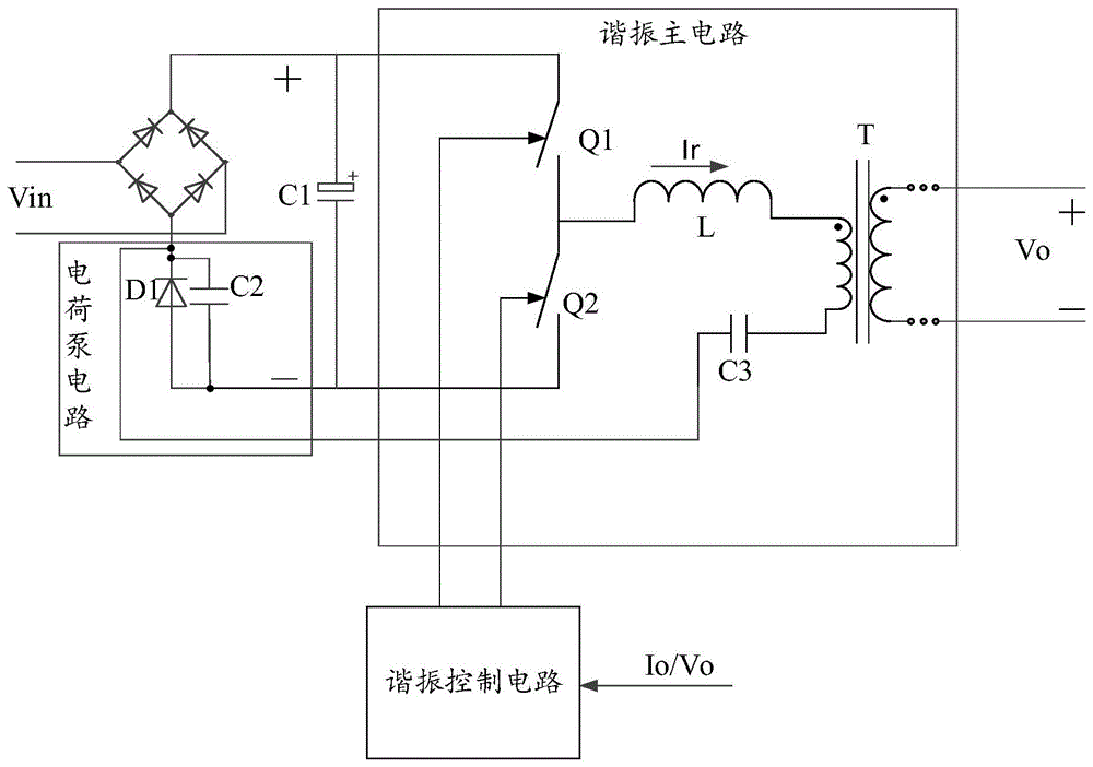 一种电荷泵控制电路及驱动电源的制作方法
