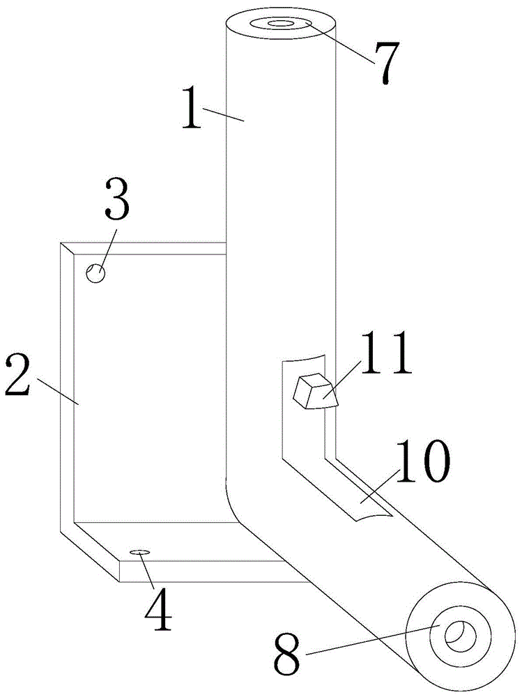 一种建筑电气用墙角线管结构的制作方法