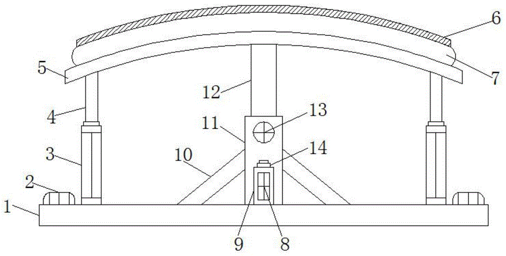 一种煤矿井下掘进工作面临时支架的制作方法