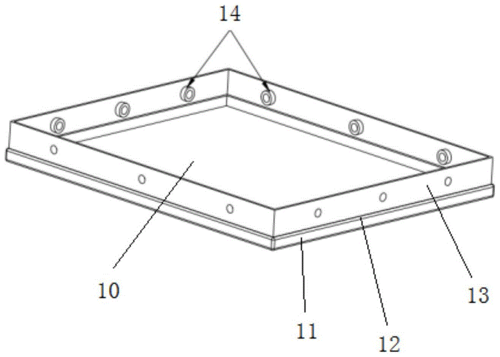 一种钣金外壳上盖内折弯结构的制作方法