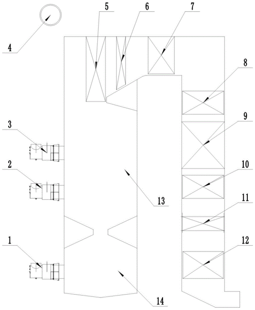 冶金行业余热用燃气锅炉的制作方法