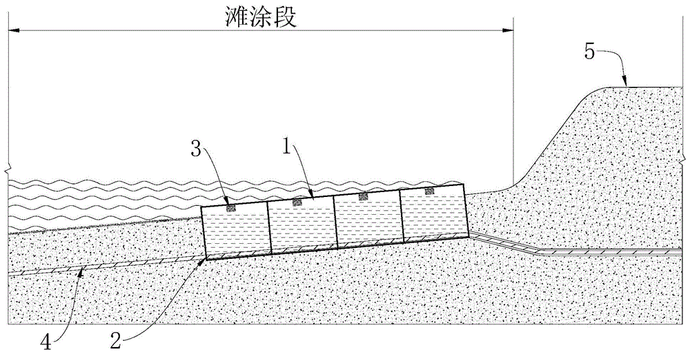 一种充水电缆沟及其铺设结构的制作方法