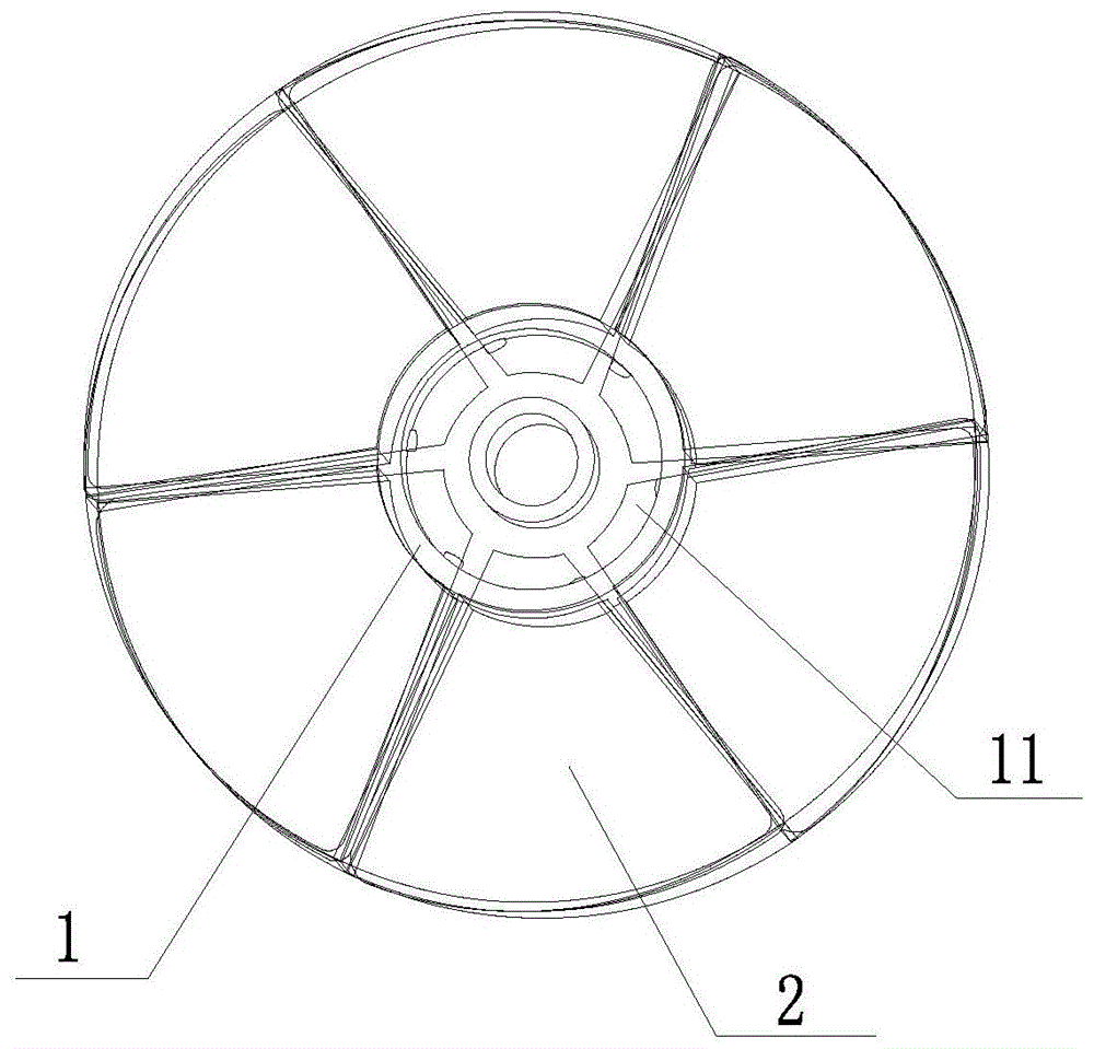 一种带循环功能的风扇叶片的制作方法