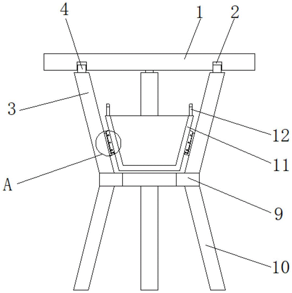 一种竹木多功能桌子的制作方法
