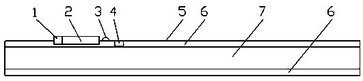 一次性自动报警无菌变色计量纱布的制作方法