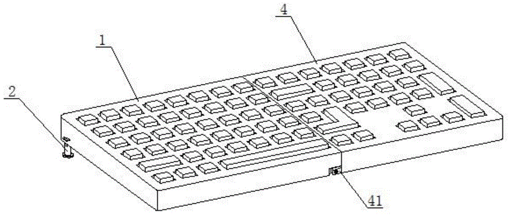 一种折叠计算机键盘的制作方法