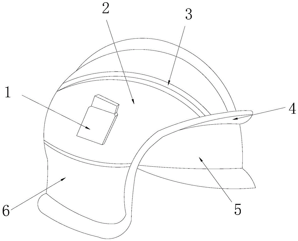 一种消防安全帽的制作方法