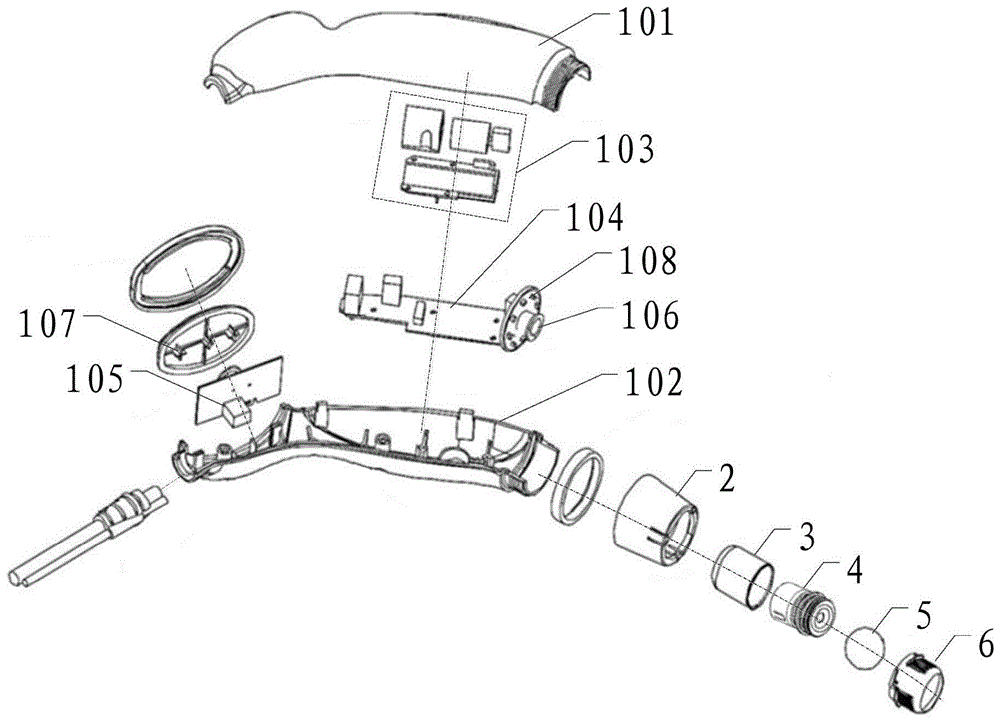 一种操作手柄及美容仪器的制作方法