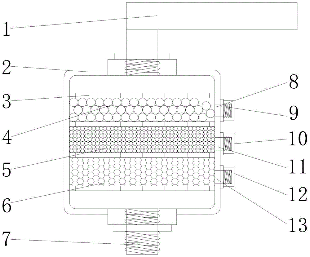 一种农业用富硒水生成器三级过滤结构的制作方法