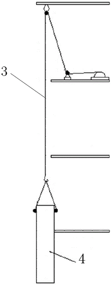 一种竖井管道吊装装置的制作方法
