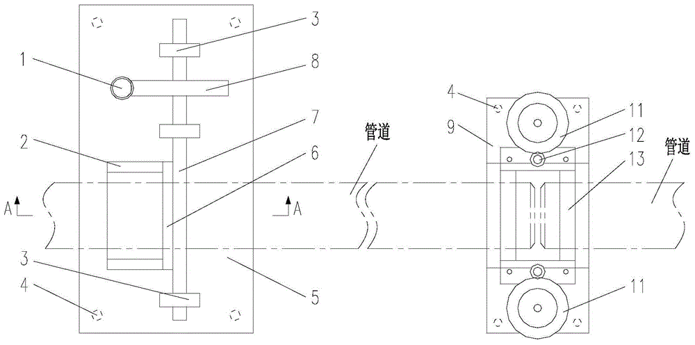 一种焊接对管装置的制作方法