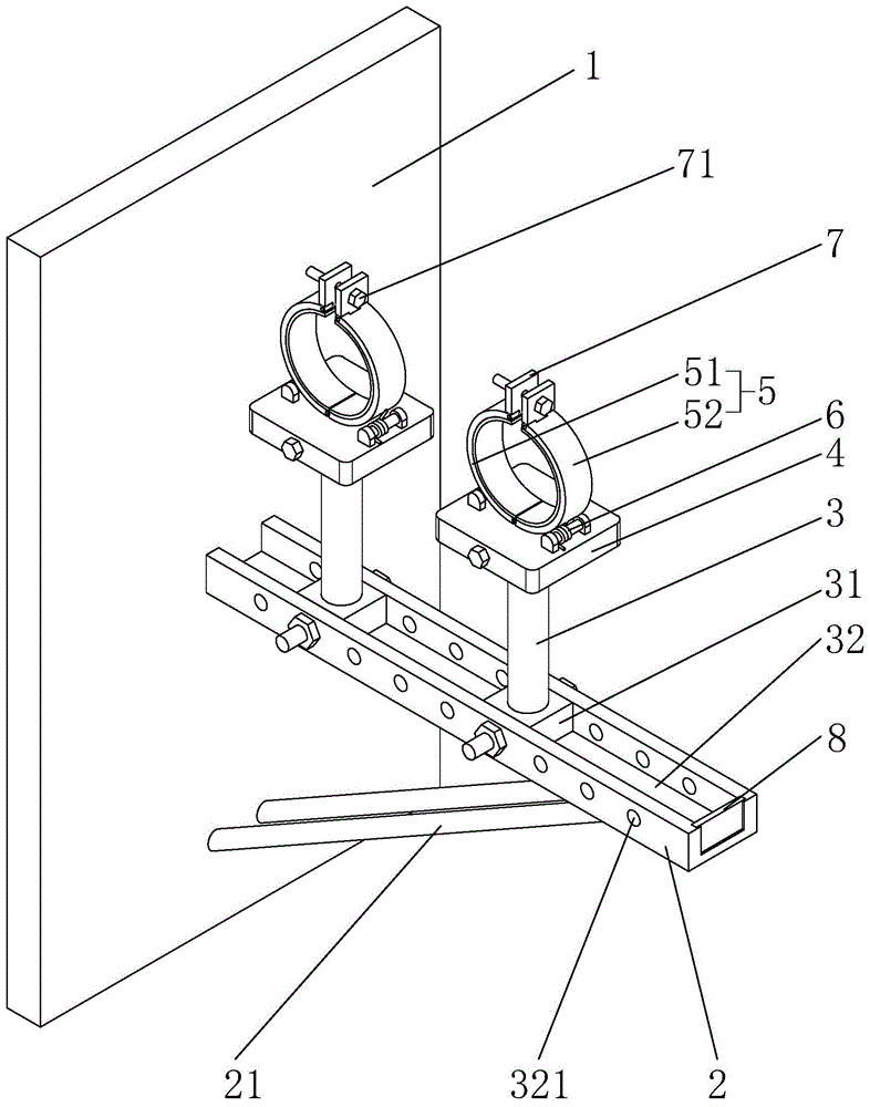 室内电缆吊架的制作方法