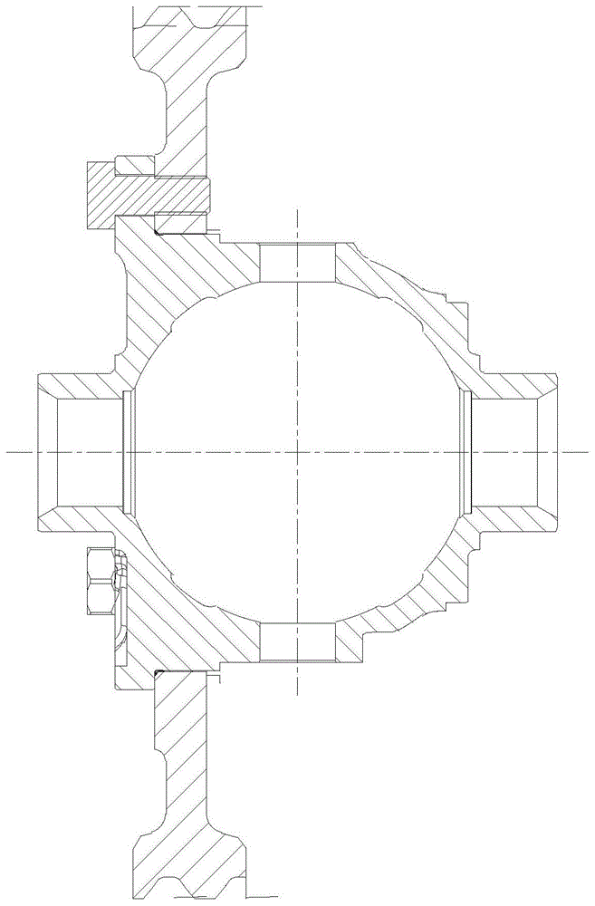 整体式差速器壳体的制作方法