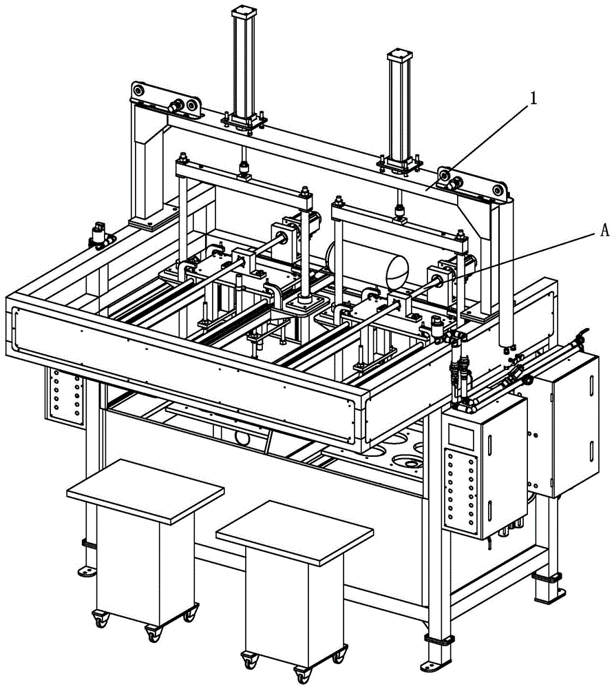 一种纸托成型机的上模移出结构的制作方法