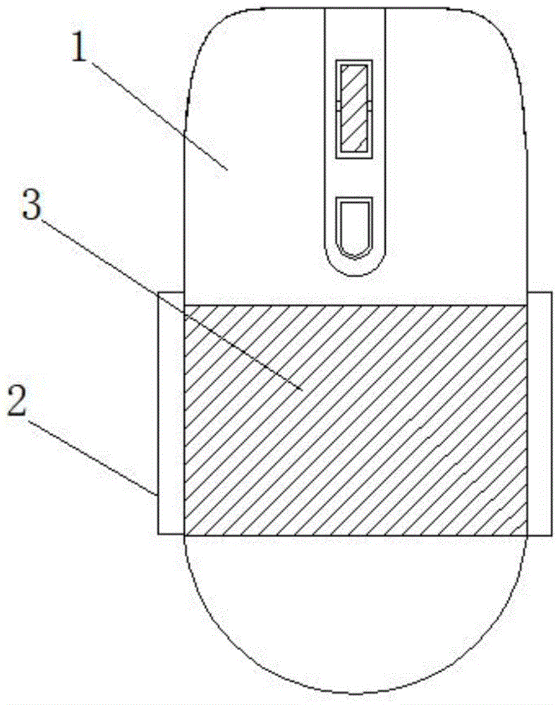 一种软件开发用吸汗鼠标的制作方法