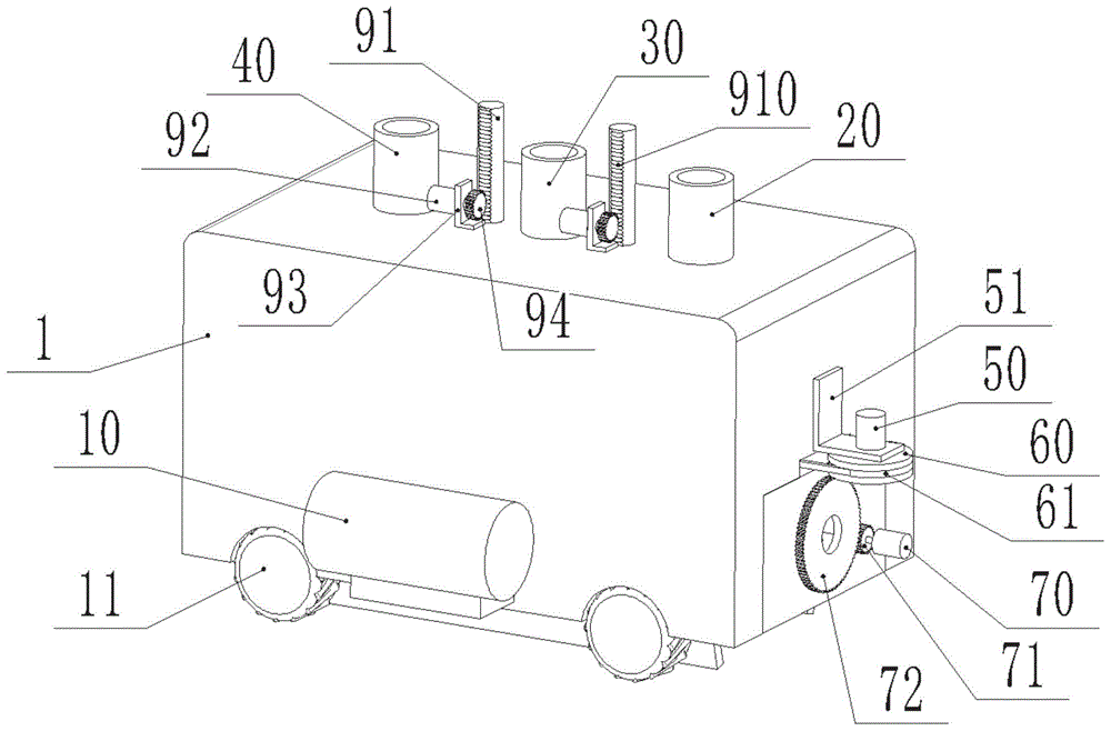 一种移动式除锈打磨抛光一体机的制作方法