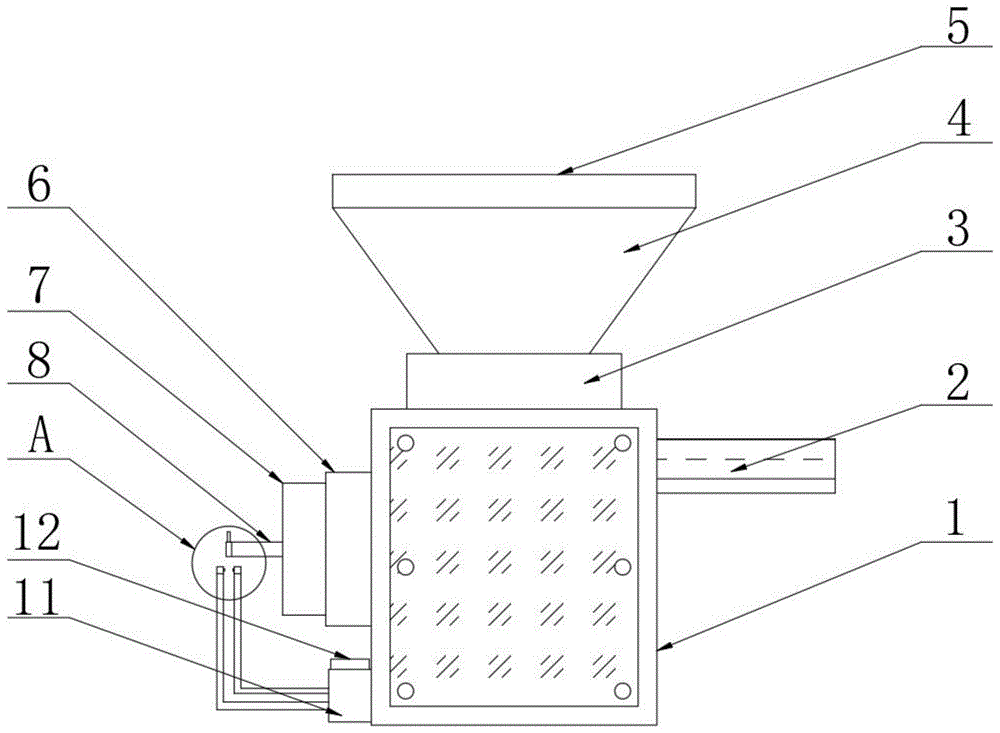 一种喂料器测速系统的制作方法