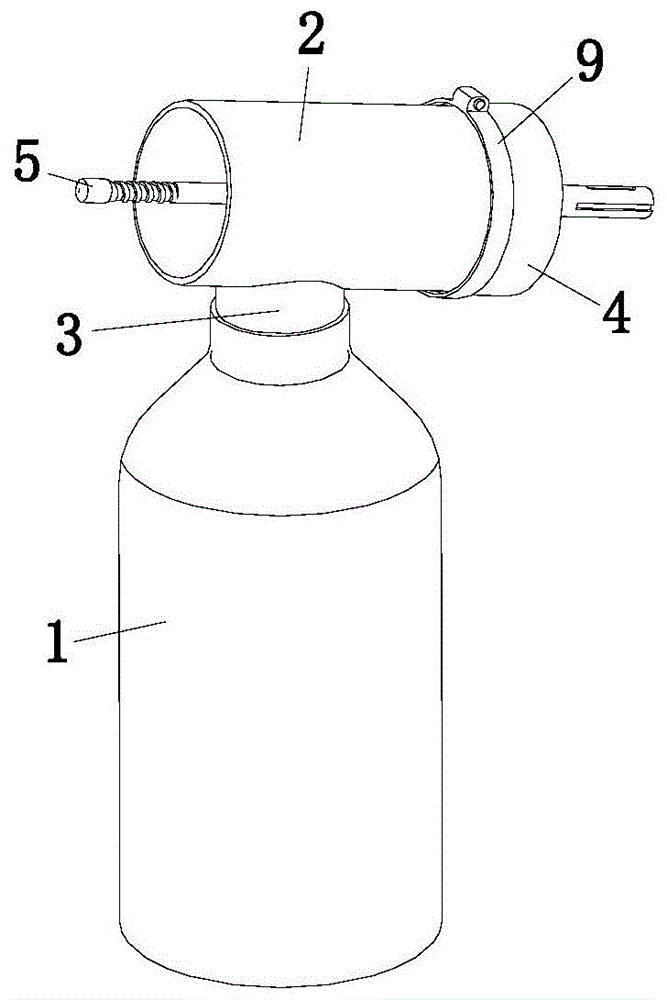 一种钻孔用接尘器的制作方法