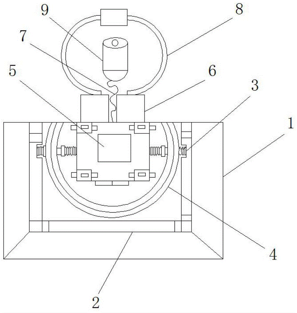 一种园林户外灯防踢器的制作方法